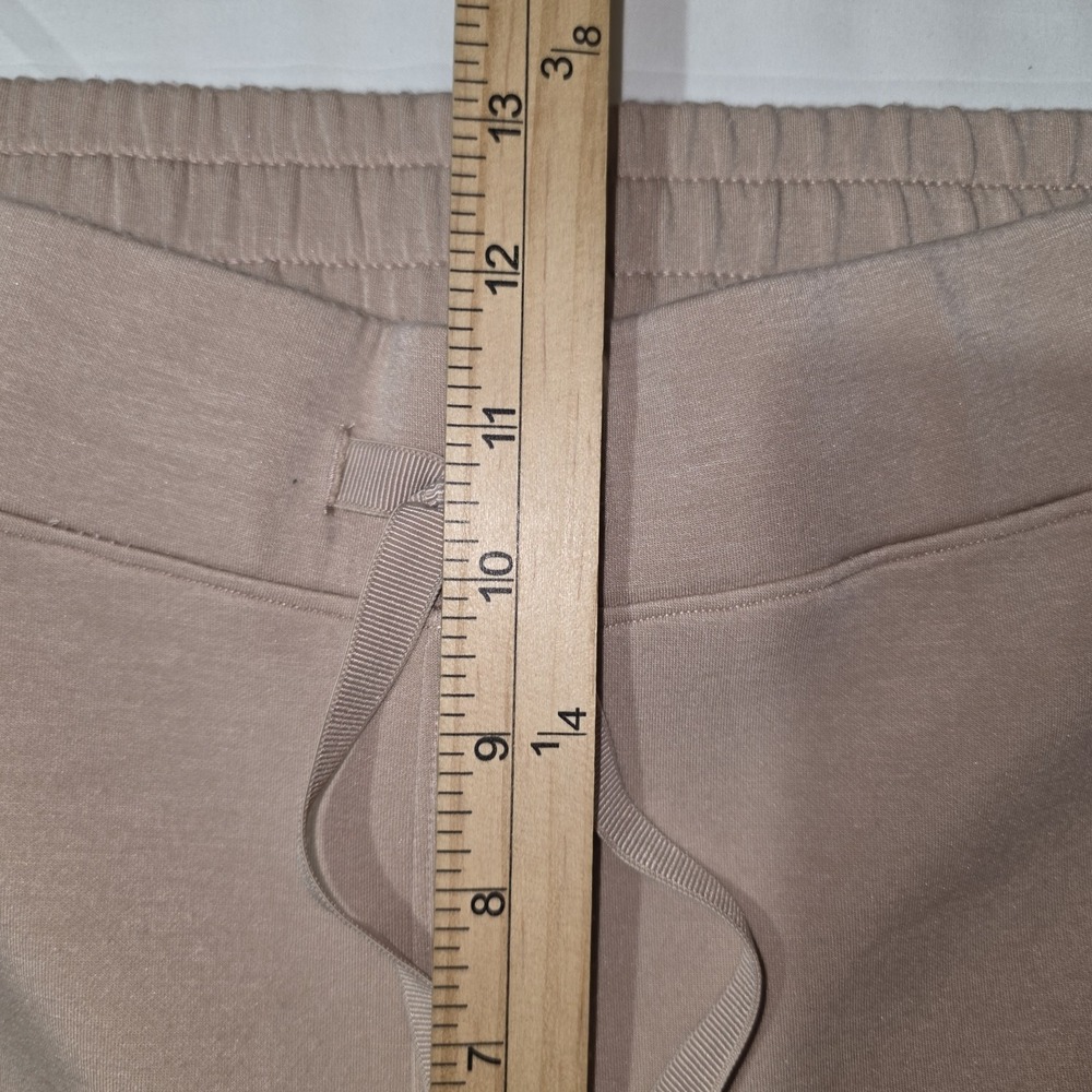 Spanx Sweatpants Air Essentials LARGE Smoke Mauve Pink Wide Leg Pants Airluxe - Picture 6 of 11
